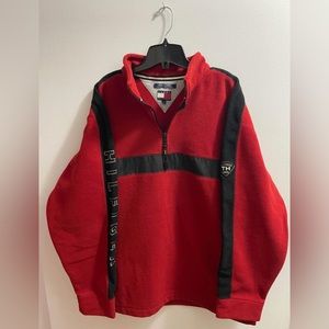 Vintage Tommy Hilfiger Quarter-Zip Fleece Size Large